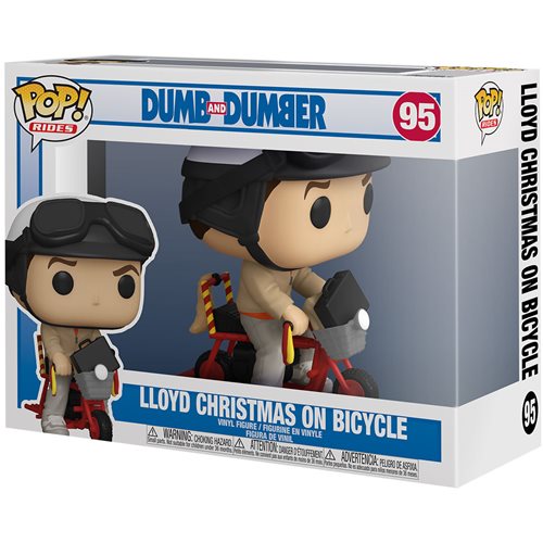 Dumb and Dumber Lloyd with Bicycle Pop! Vinyl Vechicle