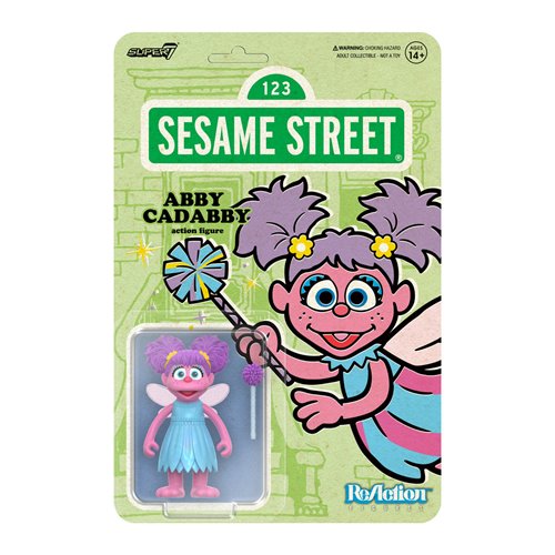 Sesame Street Abby Cadabby 3 3/4-Inch ReAction Figure