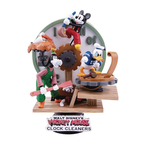 Disney Clock Cleaners D-Stage 6-Inch Statue - Previews Exclusive