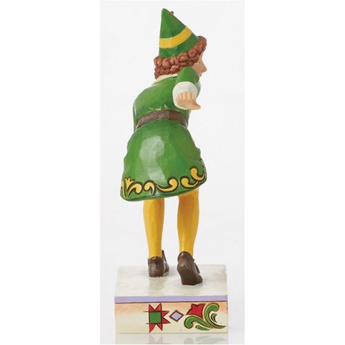 Elf Buddy the Elf in Crouch Pose by Jim Shore Statue