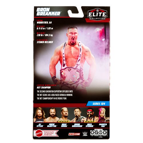 WWE Elite Collection Series 104 Bron Breaker Action Figure