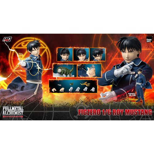 Fullmetal Alchemist: Brotherhood Roy Mustang FigZero 1:6 Scale Action Figure
