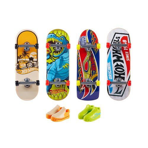 Hot Wheels Skate Fingerboard 2024 Mix 1 Multi-Pack Case of 4