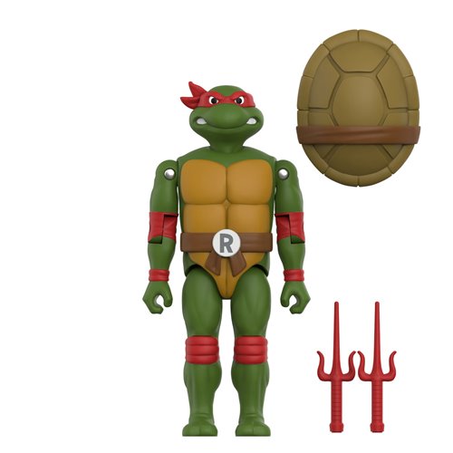 Teenage Mutant Ninja Turtles Raphael 3 3/4-Inch ReAction+ Figure