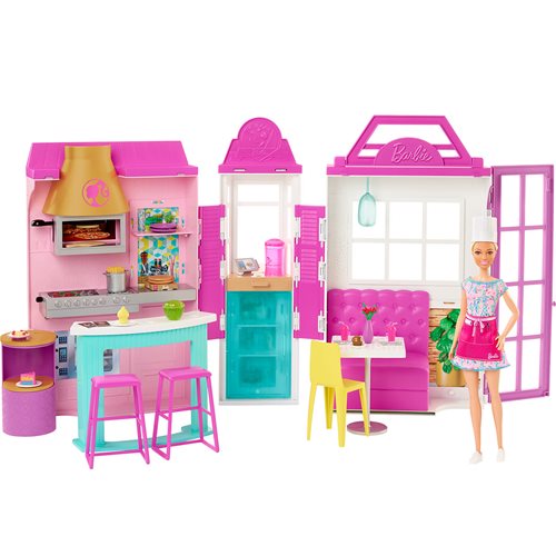 Barbie Cook 'n Grill Restaurant Doll and Playset