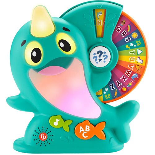 Fisher-Price Linkimals Learning Narwhal Musical Toy
