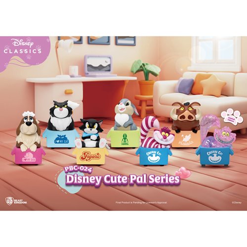 Disney Cute Pal Pull Back Car Series PBC-024 Vehicle Blind Box Case of 6
