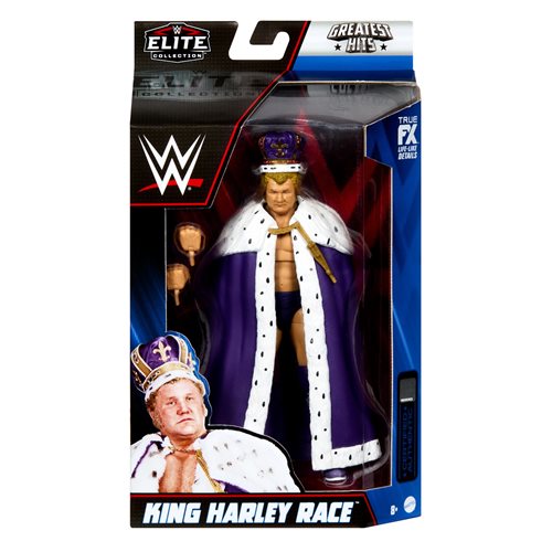 WWE Elite Collection Greatest Hits 2023 King Harley Race Action Figure