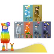 Sosim World What's the Weather Blind-Box Vinyl Figures Case of 6