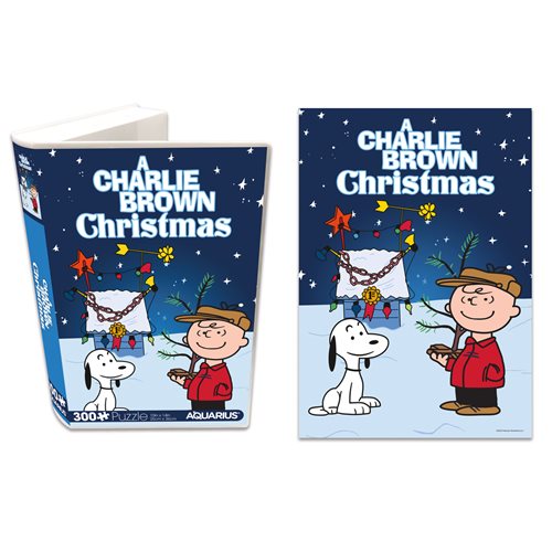 Peanuts A Charlie Brown Christmas Vuzzle 300-Piece Puzzle