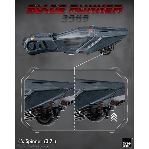 Blade Runner 2049 K's Spinner Die-Cast Metal Vehicle