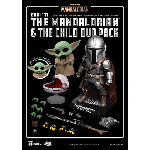The Mandalorian and The Child Duo EAA-111 Action Figure Set