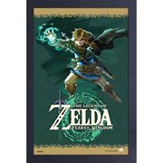 The Legend of Zelda: Tears of the Kingdom Link Ultrahand Framed Art Print