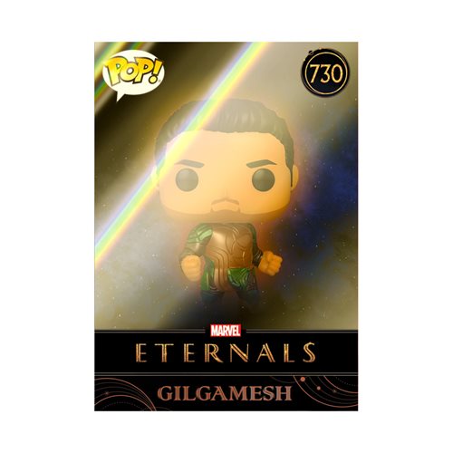 Eternals Gilgamesh Pop! Vinyl Figure with Collectible Card - Entertainment Earth Exclusive