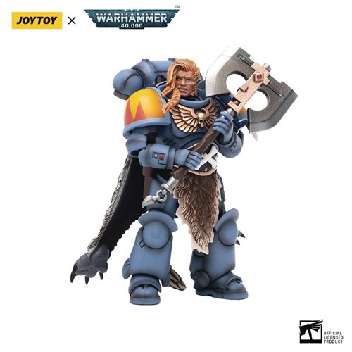 Joy Toy Warhammer 40,000: Space Wolf Logan Ghostwolf 1:18 Scale Figure