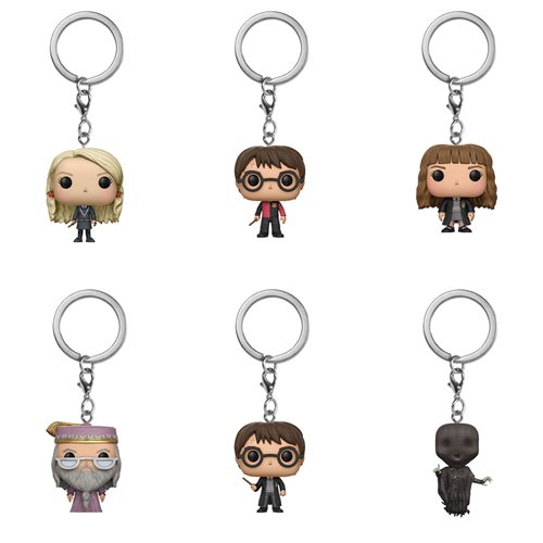 Harry Potter Blind Funko Pocket Pop Key Chain Display Case of 12