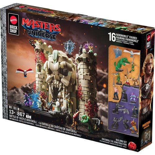 Brick Shop Masters of the Universe Battle of Castle Grayskull Building Set