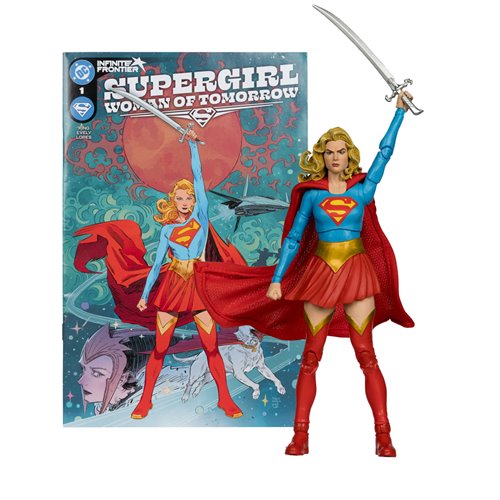 DC Direct Page Punchers Wave 8 Supergirl Woman of Tomorrow 7-Inch