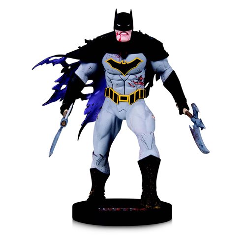 DC Designer Series Metal Batman by Greg Capullo Mini-Statue