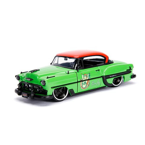 DC Bombshells Poison Ivy 1953 Chevy Bel Air 1:24 Scale Die-Cast Metal Vehicle