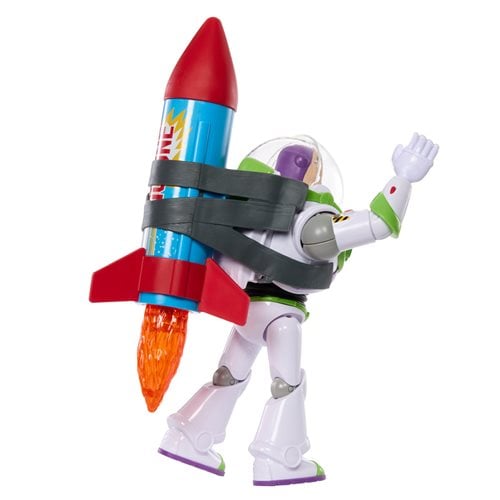 Toy Story Rocket Rescue Buzz Lightyear Action Figure Set with Sound