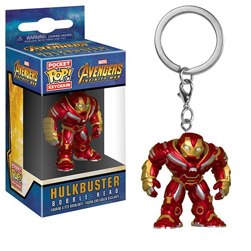 Avengers: Infinity War Hulkbuster Pocket Pop! Key Chain