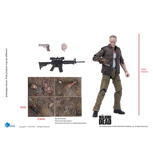 The Walking Dead Merle Dixon Exquisite Mini 1:18 Scale Action Figure - Previews Exclusive