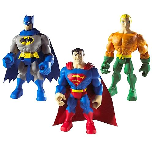 DC Super Friends Basic Figures Wave 1 Revision 1 Case