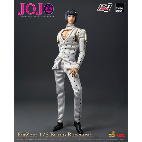 JoJo's Bizarre Adventure: Golden Wind Bruno Bucciarati FigZero 1:6 Scale Action Figure