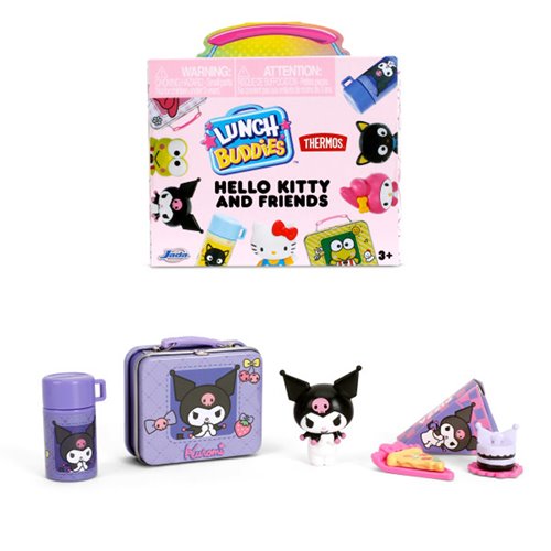 Sanrio Hello Kitty and Friends Lunch Buddies Blind Box Mini-Figure Case of 24