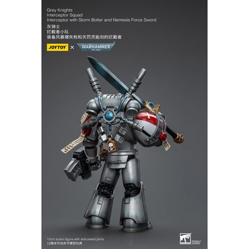 Joy Toy Warhammer 40,000 Grey Knights Interceptor with Storm Bolter and Nemesis Force Sword 1:18 Sca