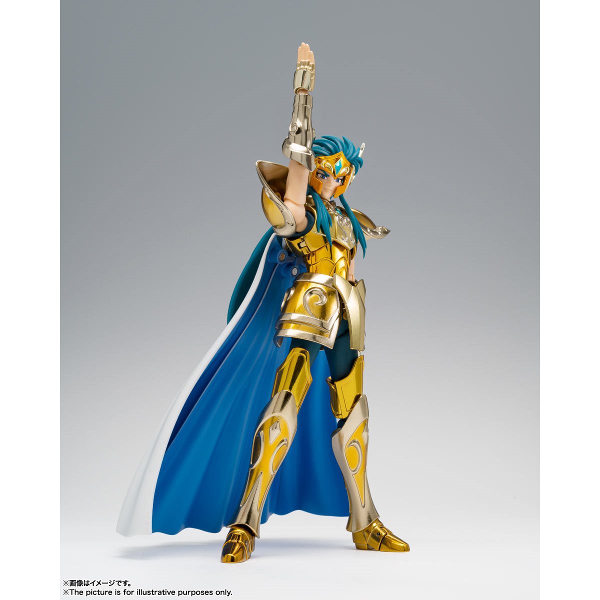 Bandai Saint Seiya Cloth Myth Aquarius Camus Action Figure Gold Kamu Doll 