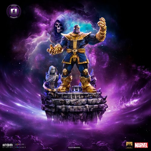 Thanos Deluxe Infinity Gauntlet Diorama Battles Diorama Series Art 1:10 Scale Statue