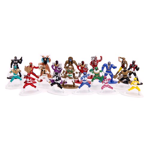 Power Rangers Nano MetalFigs Mini-Figure Wave 1 20-Pack