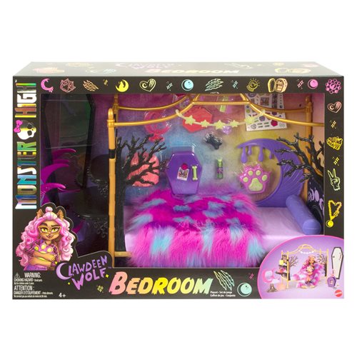 Monster High Clawdeen's Bedroom Playset