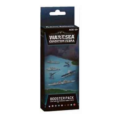 Axis & Allies Minis War at Sea Condition Zebra Booster Pack