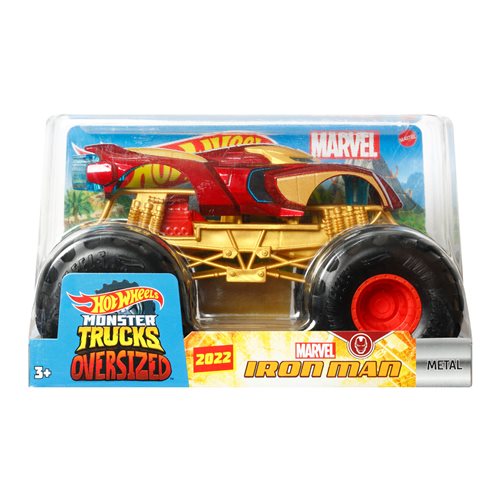 Hot Wheels Monster Trucks 1:24 Scale 2023 Mix 4 Vehicle Case of 4