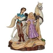 Disney Traditions Tangled Live Your Dream Carved by Heart Statue