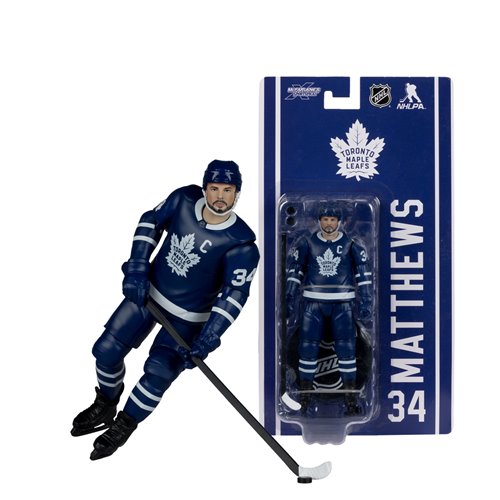 NHL McFarlanes SportsPicks Toronto Maple Leafs Auston Matthews 6-Inch Scale Articulated Action Figur