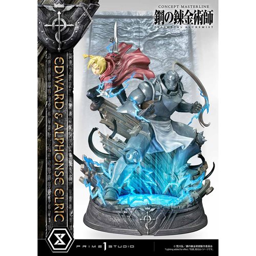 Fullmetal Alchemist Edward and Alphonse Elric Concept Masterline 1:6 Scale Statue