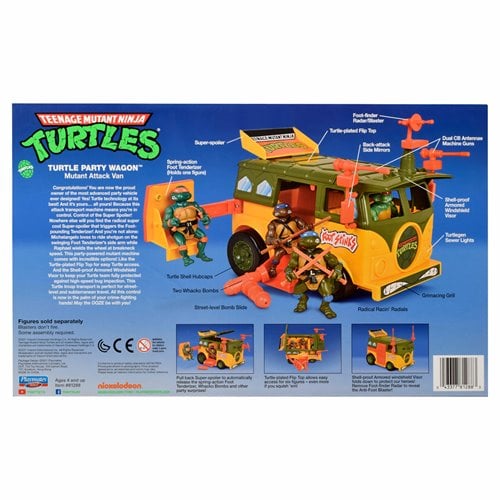 Teenage Mutant Ninja Turtles Classic Original Party Wagon Vehicle