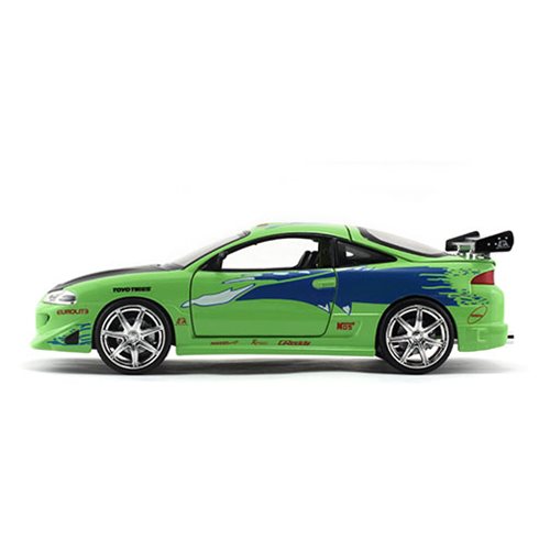 Fast and the Furious Brian's Mitsubishi Eclipse 1:24 Scale Die-Cast Metal Vehicle