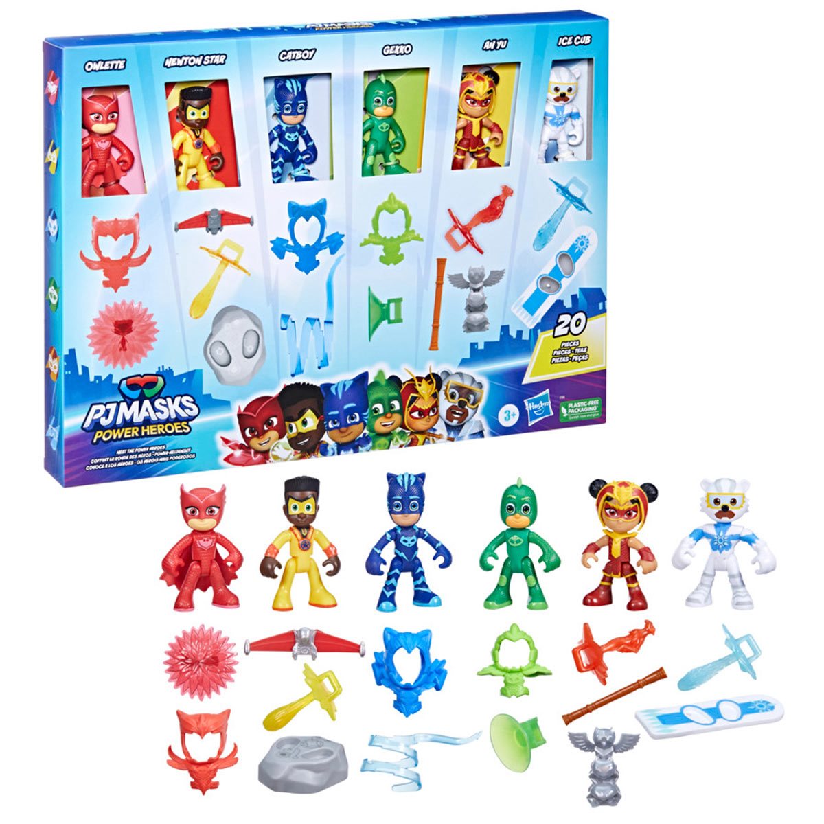 PJ Masks Power Heroes Meet the Power Heroes Figure Set