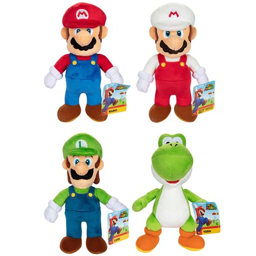 World of Nintendo Super Mario 4-Inch Plush Wave 1 Case of 8