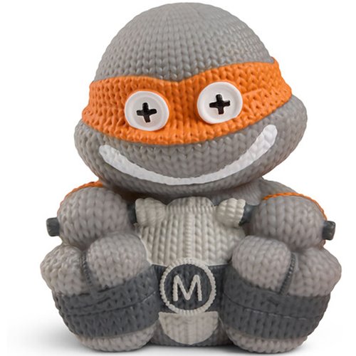 Teenage Mutant Ninja Turtles Michelangelo #364 Black and White Handmade by Robots Vinyl Figure