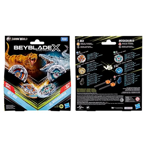 【新品未開封】BEYBLADE X 8種11個セット　まとめ売り Jurassic World Beyblade Tops Wave 1 Case of 8