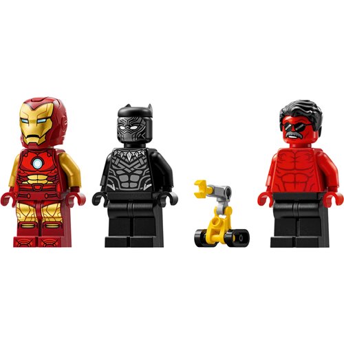 LEGO 76310 Iron Man Car & Black Panther vs. Red Hulk
