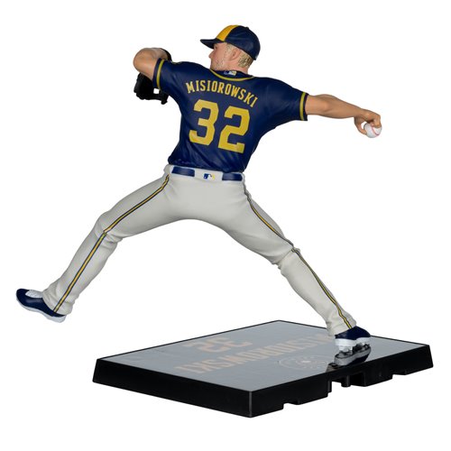 MLB SportsPicks Milwaukee Brewers Jacob Misiorowski 7-Inch Posed