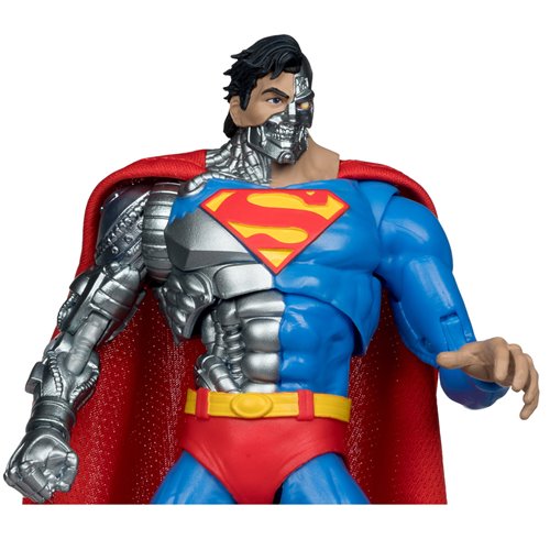 DC Multiverse McFarlane Vault Collection Wave 2 Cyborg Superman 7-Inch Scale Action Figure