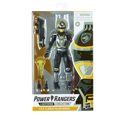 Power Rangers Lightning Collection S.P.D. A-Squad Yellow Ranger 6-Inch Action Figure